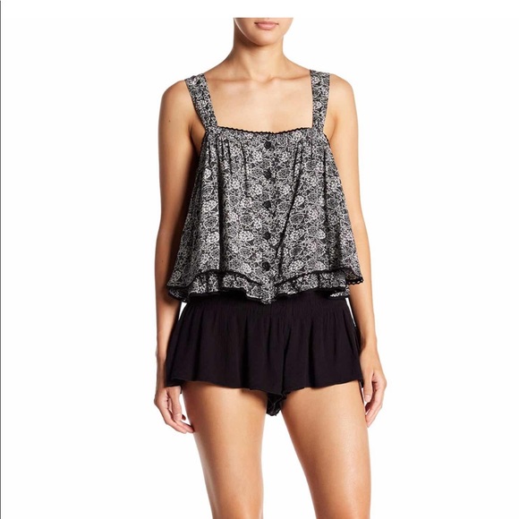 Free People Pants - Free people black shorts